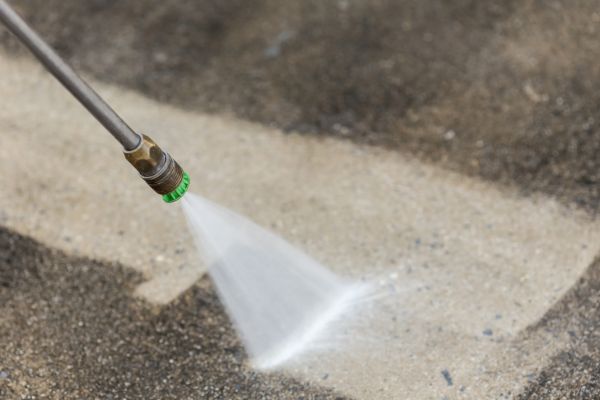 Garage Floor Power Washing in New Orleans