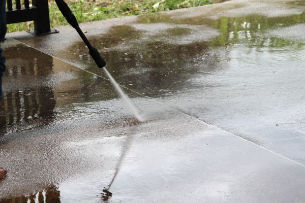 Concrete Deck Cleaning in New Orleans
